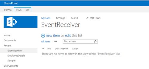event receiver